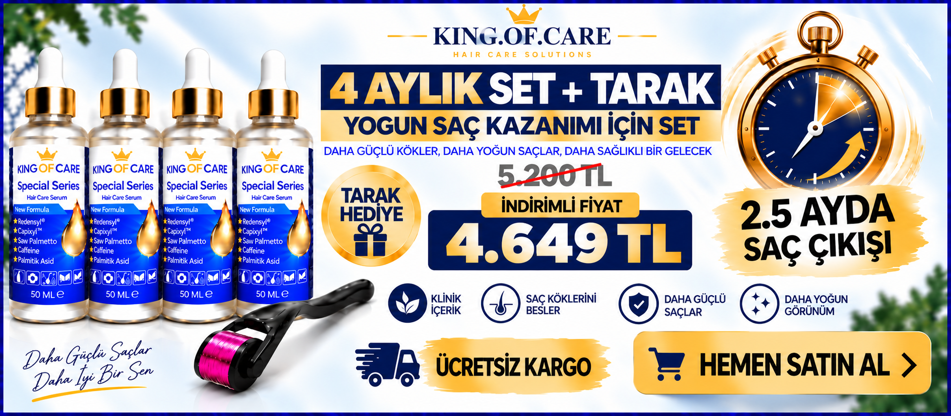 4 Aylık Yoğun Bakım Paketi